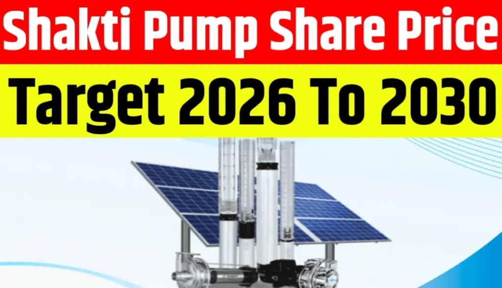 Shakti Pumps Share Price Target