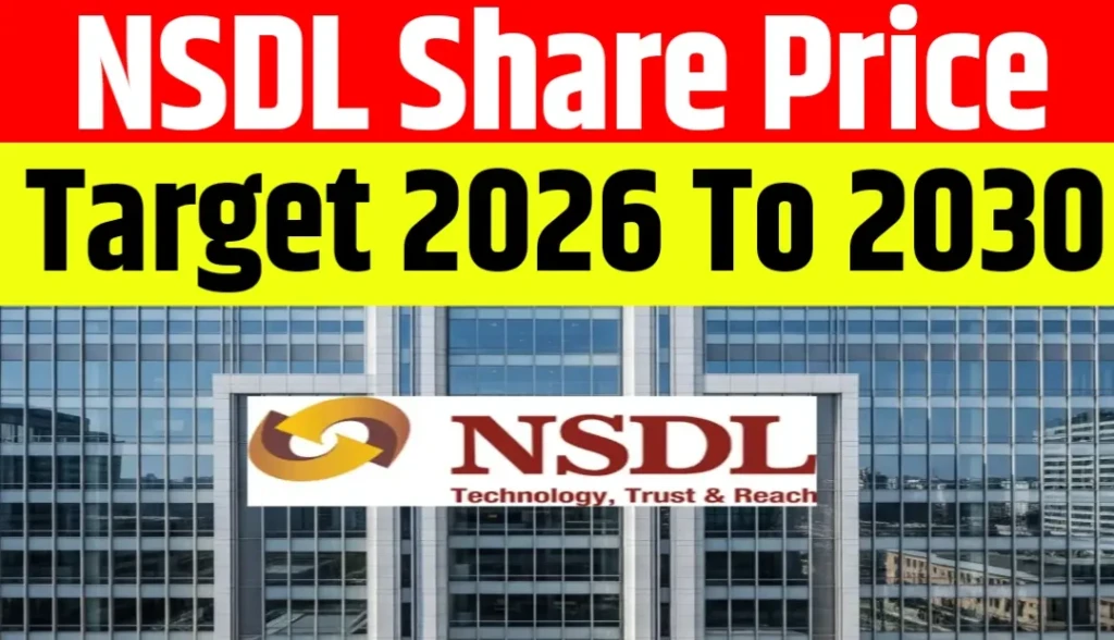 NSDL Share Price Target 2026 to 2030